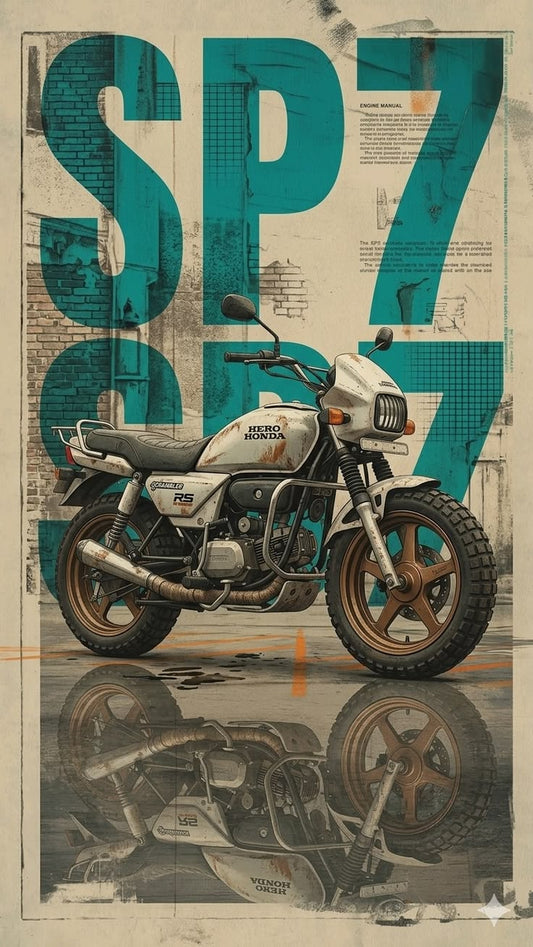 Hero Honda SP 7 Poster