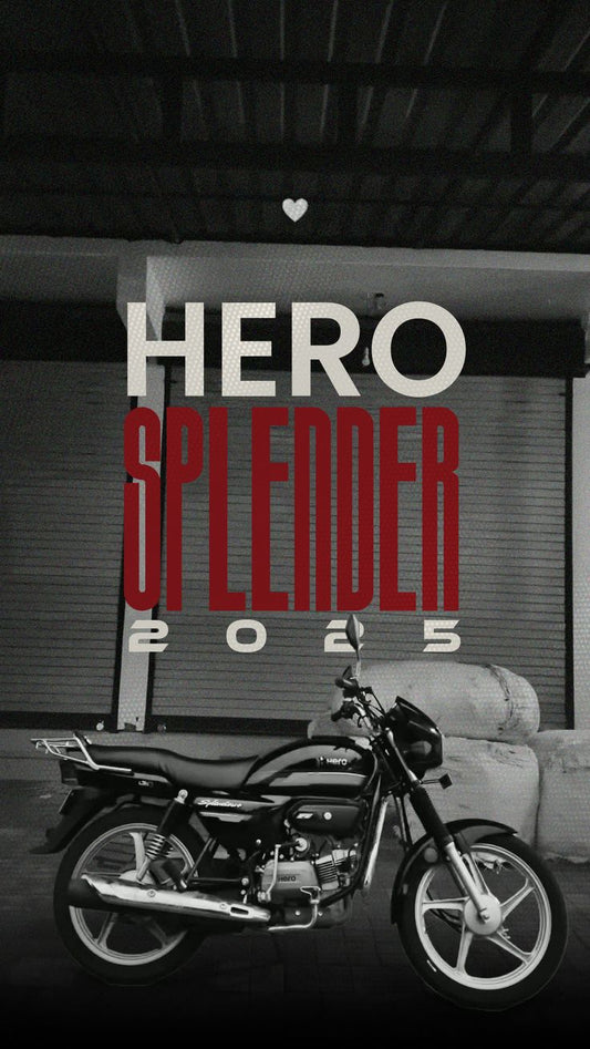 Hero Splendor 2025 Poster