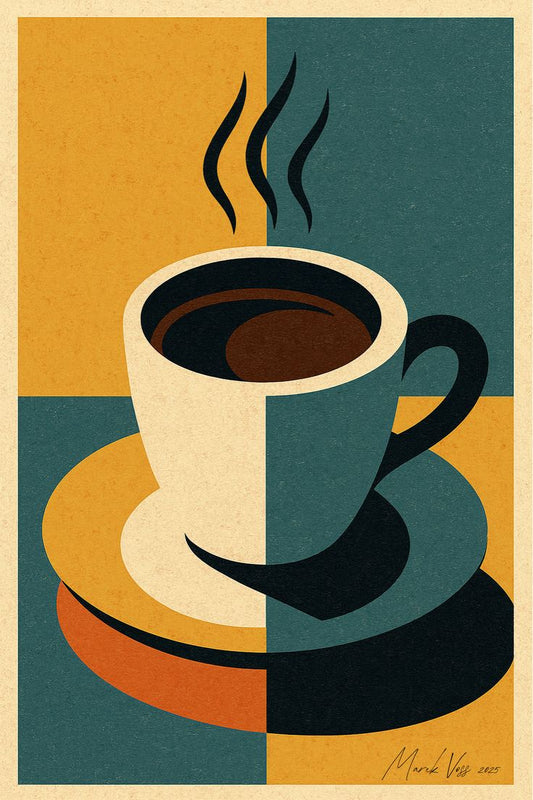Coffee Portrait  Poster