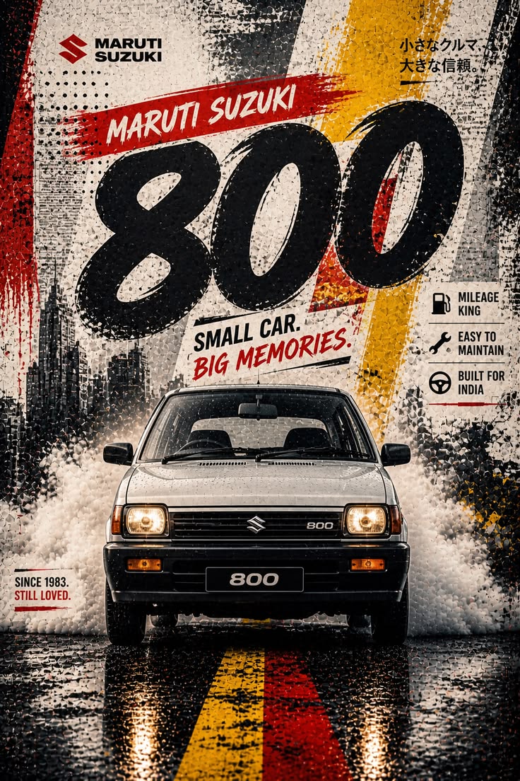 Maruthi suzuki 800 Poster