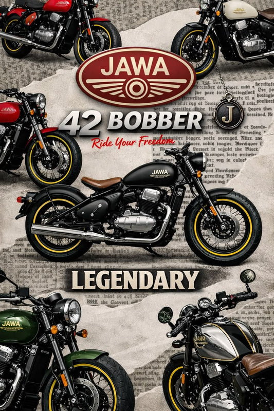 Jawa 42 bobber Classic Poster