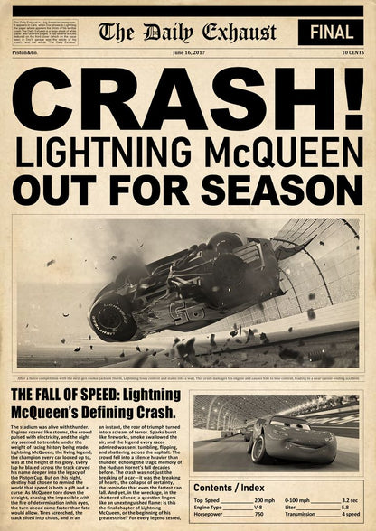 Crash news Poster