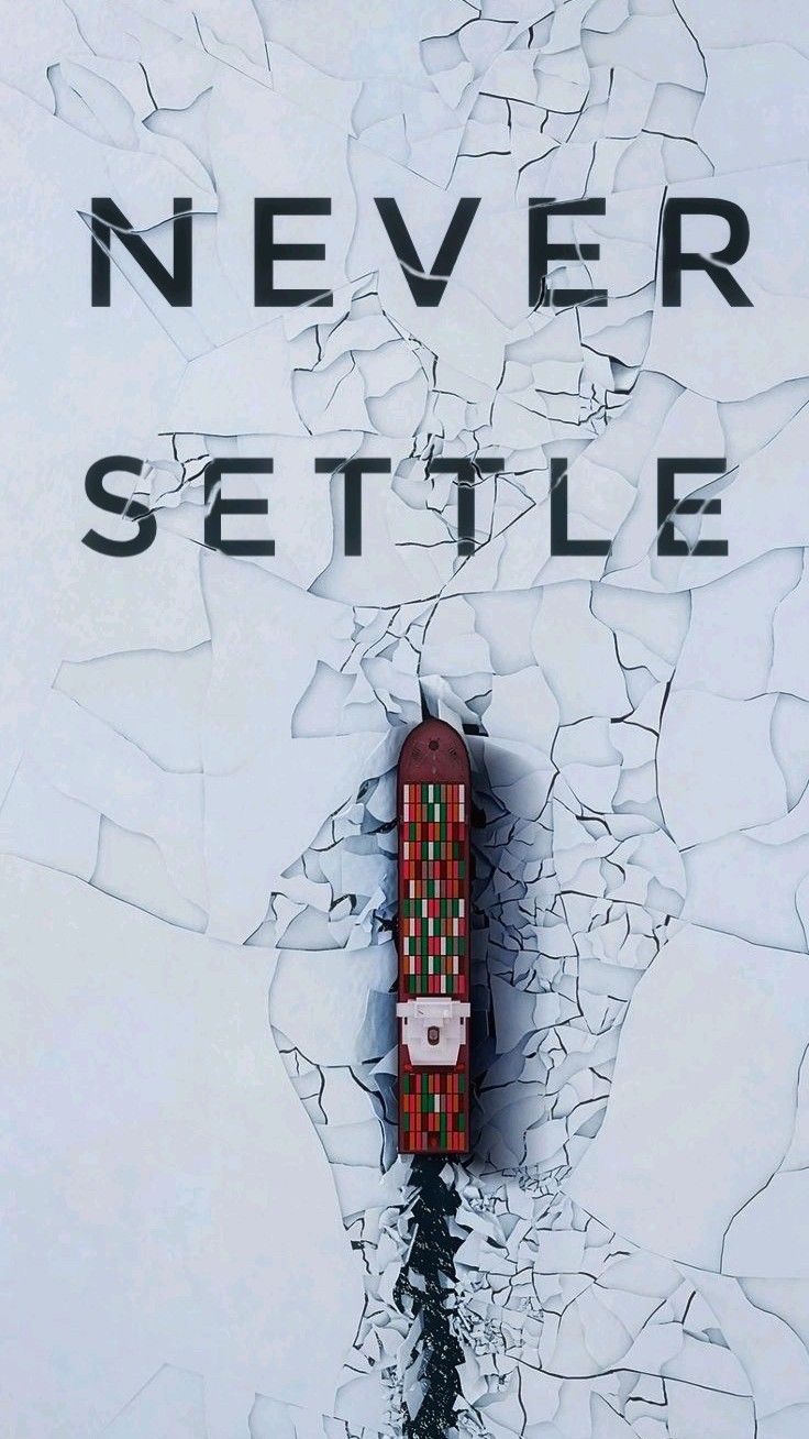 Never Settle Poster