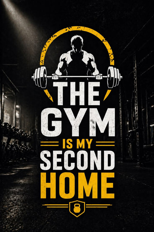 the GYM is my second Home Poster