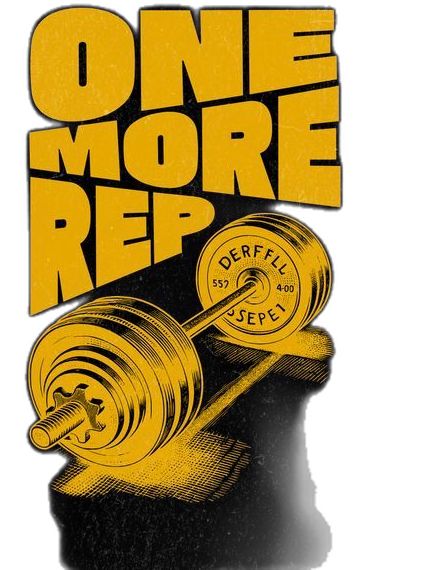 Gym One more rep Poster