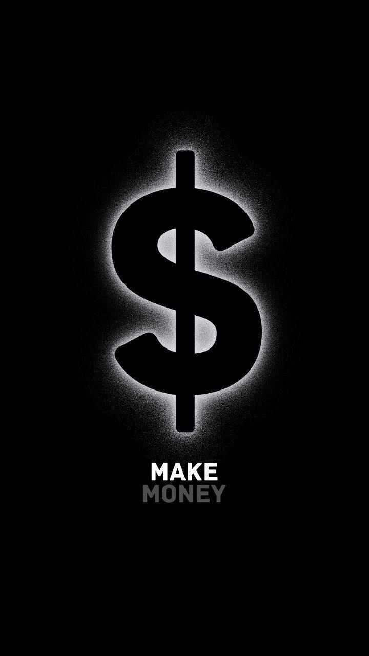Make Money black Poster