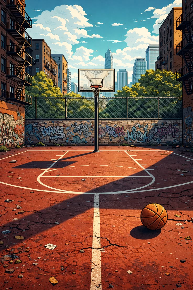 Basket ball Poster