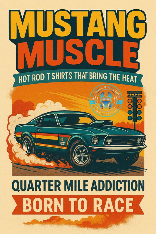 mustang muscle Poster