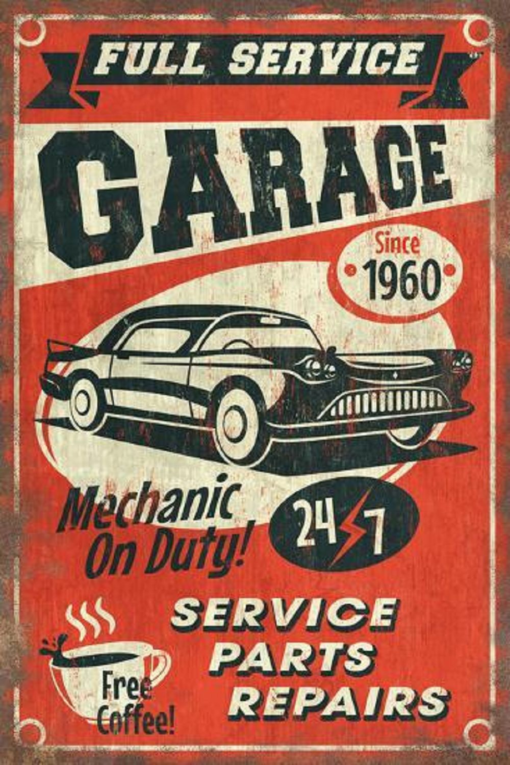 Garage 1960 Poster