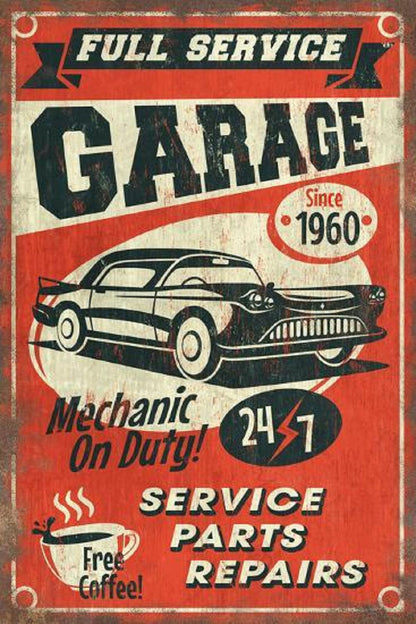 Garage 1960 Poster