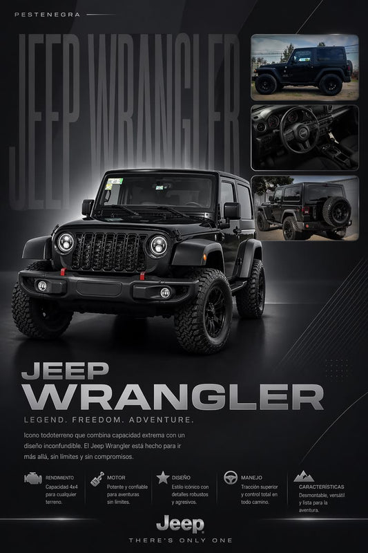 Jeep Wrangler Poster
