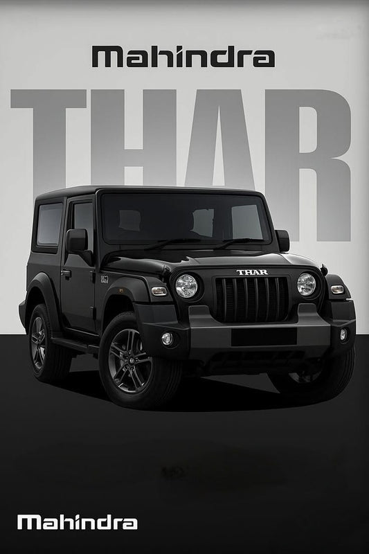 Mahindra Thar Poster