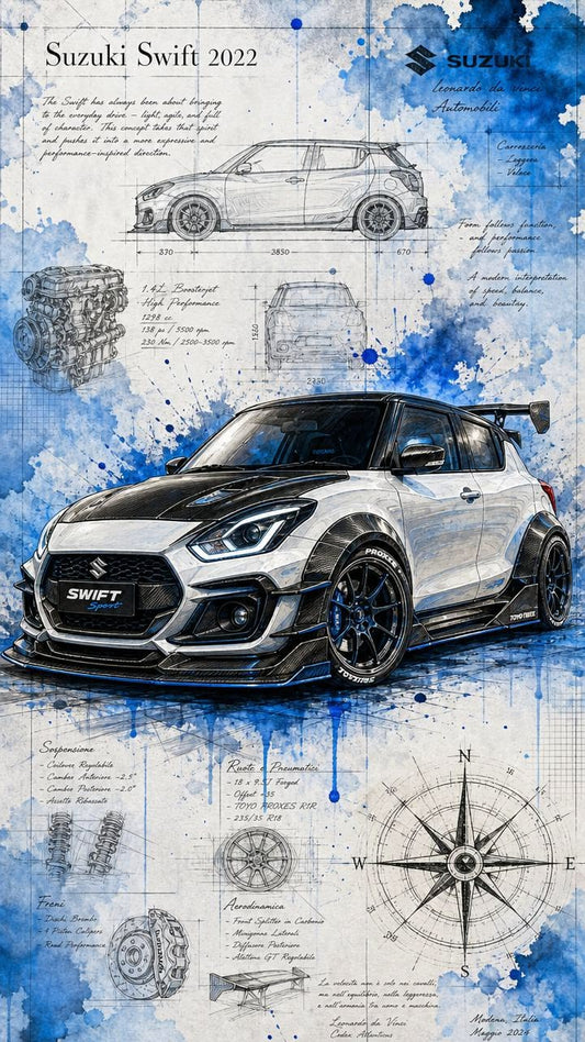 Suzuki swift 2022 Poster