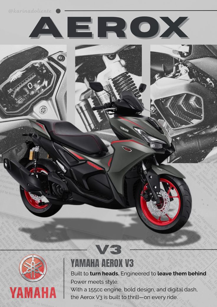 Yamaha Aerox V3 Poster