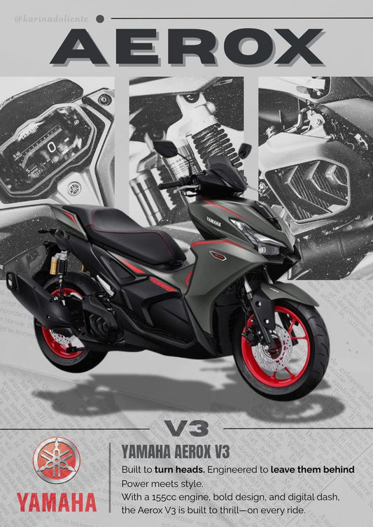 Yamaha Aerox V3 Poster