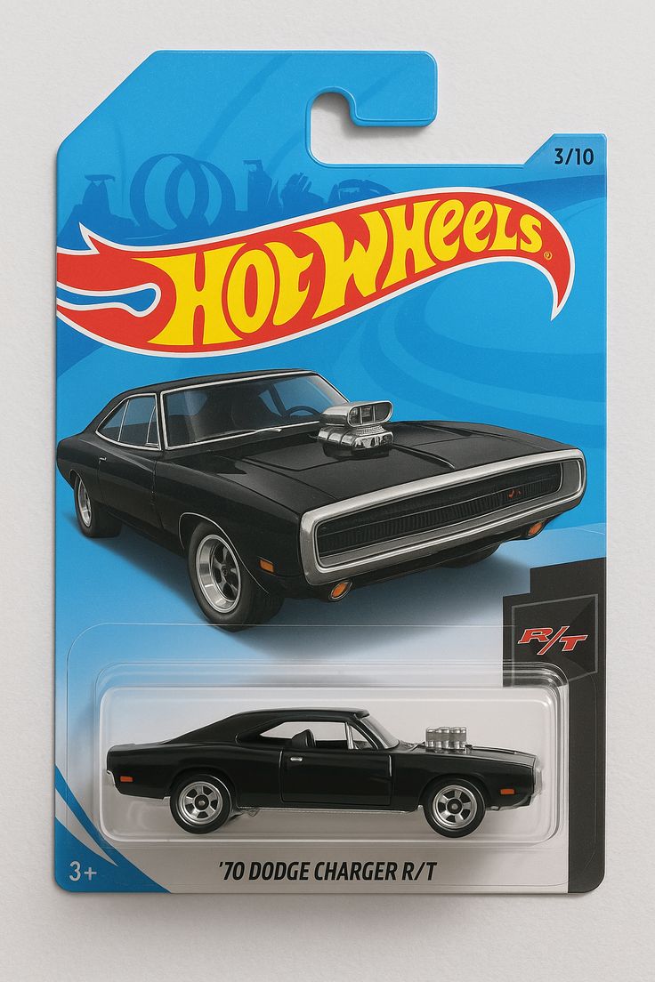 Hot Wheels 3/10 70 dodge Poster