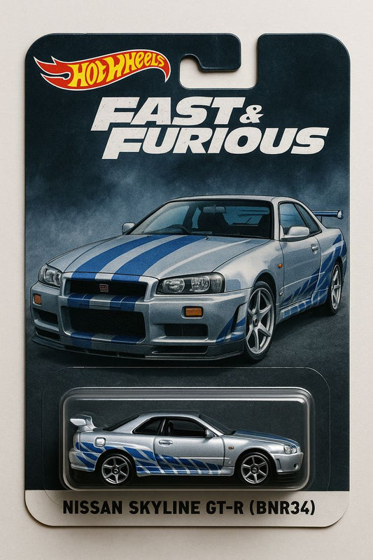 Hot Wheels Fast and furious Poster