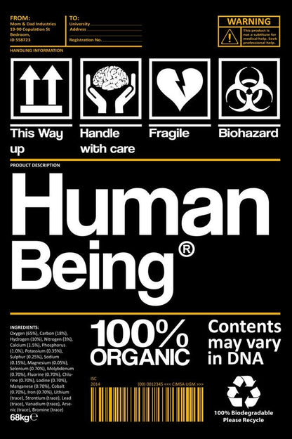 Human Being Poster
