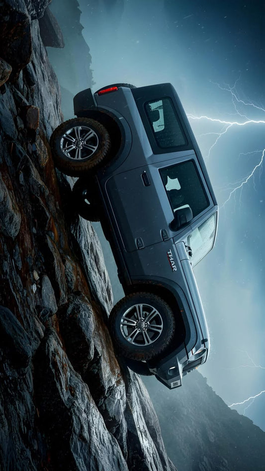 Mahindra thar Poster