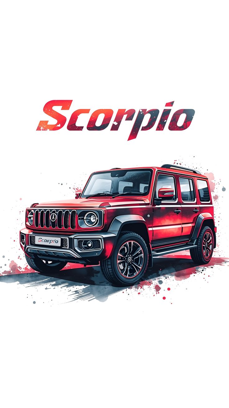 Mahindra Scorpio Poster