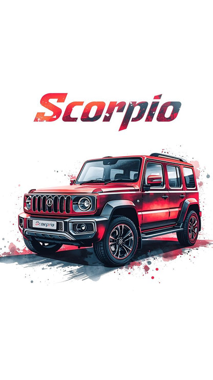 Mahindra Scorpio Poster