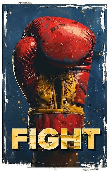 Boxing Fight Poster