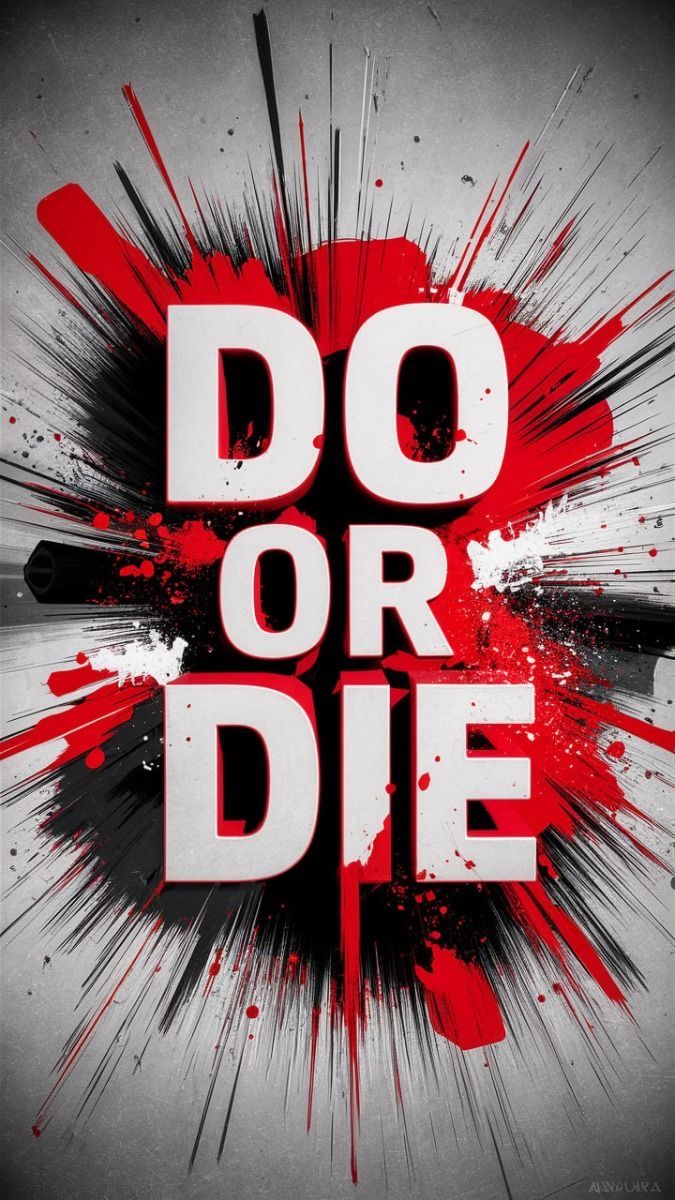 Do Or die Motivation Poster