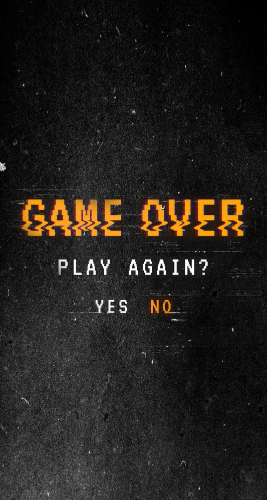 Game Over Poster