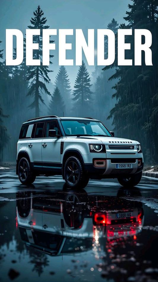 Defender Portrait Poster