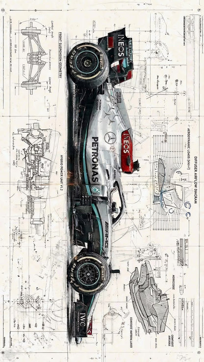 F1 Race car - Theme